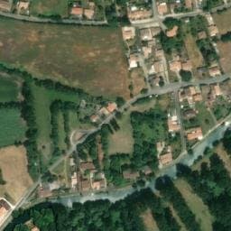 Vue satellite de Aire de l'Autremont à Coulon