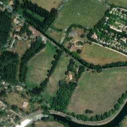 Vue satellite de Camping de la Venise Verte à Sansais