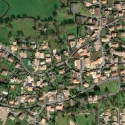 Vue satellite de Aire de Stationnement Mairie de Vouillé à Fressines