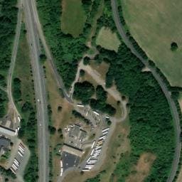 Vue satellite de Aire d'accueil camping-car de Boismandé à Saint-Sulpice-les-Feuilles