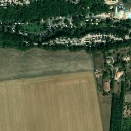 Vue satellite de Camping La Rivière à Messé
