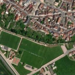 Vue satellite de Aire de camping-car à Créchy à Créchy