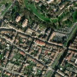 Vue satellite de Aire de repos à Grièges à Grièges