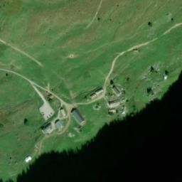 Vue satellite de Refuge d'Ubine (le C'Maclie) à Vacheresse