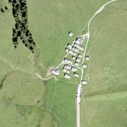 Vue satellite de Refuge de Taveyanne à Châtel