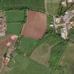 Vue satellite de Aire de camping-car de Charron à Andilly