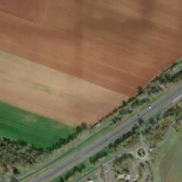 Vue satellite de Aire de camping-car à Prahecq à Prahecq