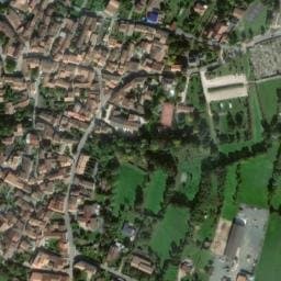 Vue satellite de Aire communale du Praineau à Le Mazeau