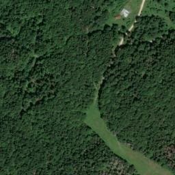 Vue satellite de Refuge du Ratou à Lélex