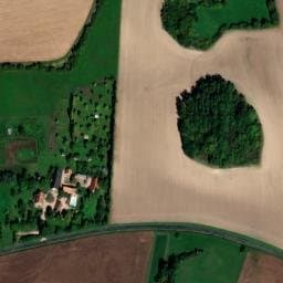Vue satellite de Camping Les Voisins à Boucé