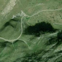 Vue satellite de Source du col de Crozet à Crozet