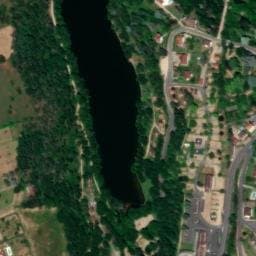 Vue satellite de Camping du Lac à Néris-les-Bains