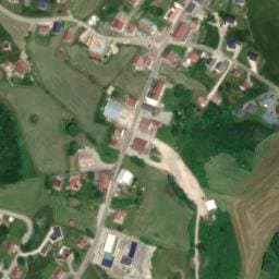 Vue satellite de Aire de camping-car à Lélex à Lélex