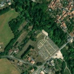 Vue satellite de Aire de camping-car à Payroux (2) à Payroux