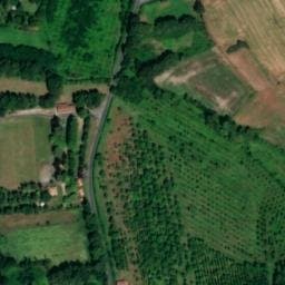 Vue satellite de Camping municipal du moulin Chauvet à Le Vigeant