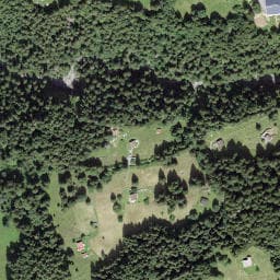 Vue satellite de La Source à Châtel