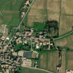 Vue satellite de Aire de service pour les campings-cars à Vinzelles