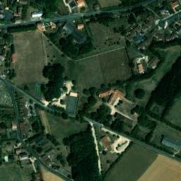 Vue satellite de Aire de stationnement camping-car de Romagne à Champagné-Saint-Hilaire
