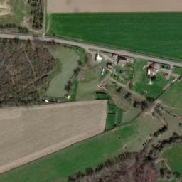Vue satellite de L'Estefana à Artaix