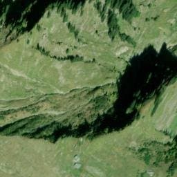 Vue satellite de Refuge De Trébentaz à Châtel