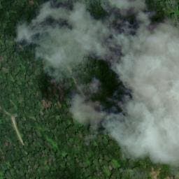 Vue satellite de Cabane forestière du Chapuzieux (Cernétrou) à La Pesse
