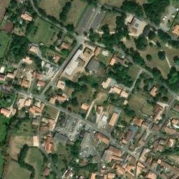 Vue satellite de Aire de camping-car à Prahecq (3) à Prahecq