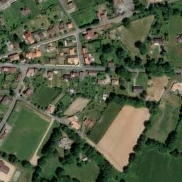 Vue satellite de Parking nuit — Adriers à Adriers