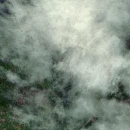 Vue satellite de Refuge Le Tamiset à Chézery-Forens