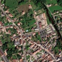 Vue satellite de Aire de camping-car de Lapalisse à Lapalisse