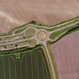 Vue satellite de Aire de repos des Bossioux à Saint-Ouen-d'Aunis