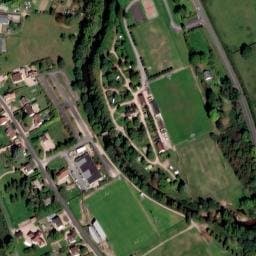 Vue satellite de Camping de la Route Bleue à Lapalisse