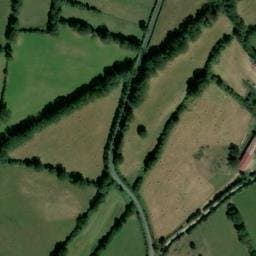 Vue satellite de La roulotte du Parc animalier des Clautres à Bord-Saint-Georges