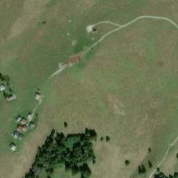 Vue satellite de Chalet de Tré-le-Saix à Bellevaux