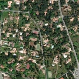 Vue satellite de Aire de stationnement camping-cars des Portes-en-Ré à Ars-en-Ré