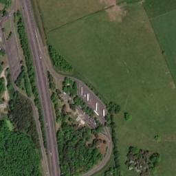 Vue satellite de Aire de la Bouble à Chezelle