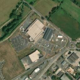 Vue satellite de Parking Super U Saint Léger de la Martinière à Marcillé