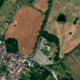 Vue satellite de Aire naturelle de camping Les Jonchères à Dompierre-les-Églises