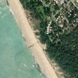 Vue satellite de Camping La Côte Sauvage à Ars-en-Ré