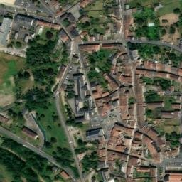 Vue satellite de Aire de repos à Le Dorat à Le Dorat