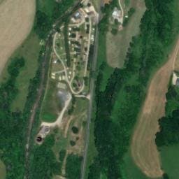 Vue satellite de Le Valserine à Lélex