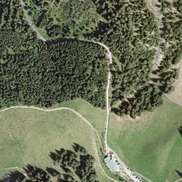 Vue satellite de Auberge de Chindonne à Châtel