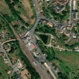 Vue satellite de La Planche des Dames à Le Dorat