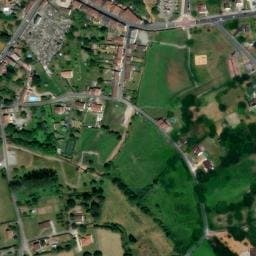 Vue satellite de Aire de camping-car de Le Dorat à Le Dorat