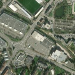 Vue satellite de Aire de camping-car à Bourg-en-Bresse à Bourg-en-Bresse