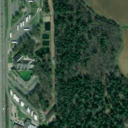 Vue satellite de Aire de camping-car à Jasseron (2) à Jasseron