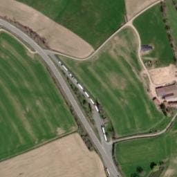 Vue satellite de Aire de repos à Saint-Martin-d'Estréaux à Saint-Martin-d'Estréaux