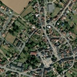 Vue satellite de Aire de camping-car à Pierrefitte à Pierrefitte
