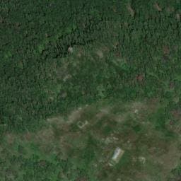 Vue satellite de La Poutouille à Péron