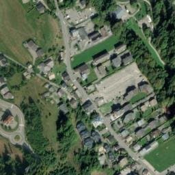Vue satellite de Aire de stationnement Morzine à Morzine