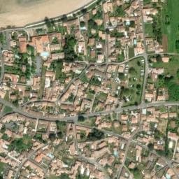 Vue satellite de Bellevue Bon Accueil à Rivedoux-Plage